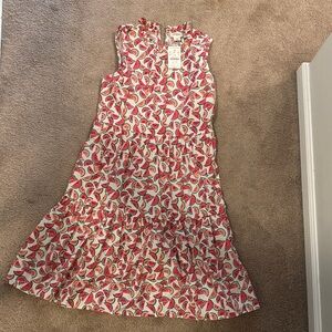 Crewcuts Pink and Green Watermelon Dress